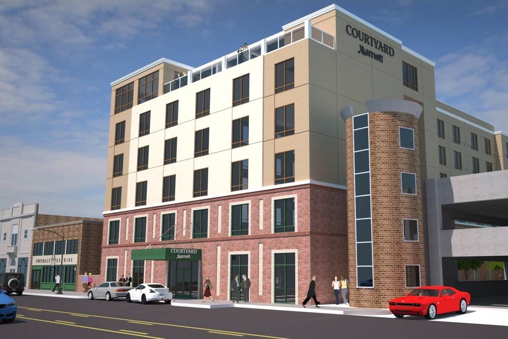 Hotel Courtyard Winston-Salem Downtown Exterior foto